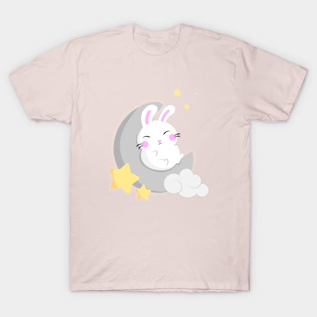 Bunny Moon T-Shirt by Namarqueza